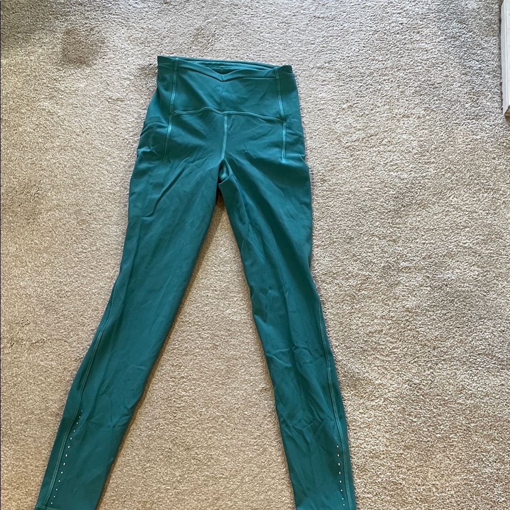 lululemon athletica Teal Leggings